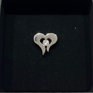 Beautiful stainless steel heart pendant